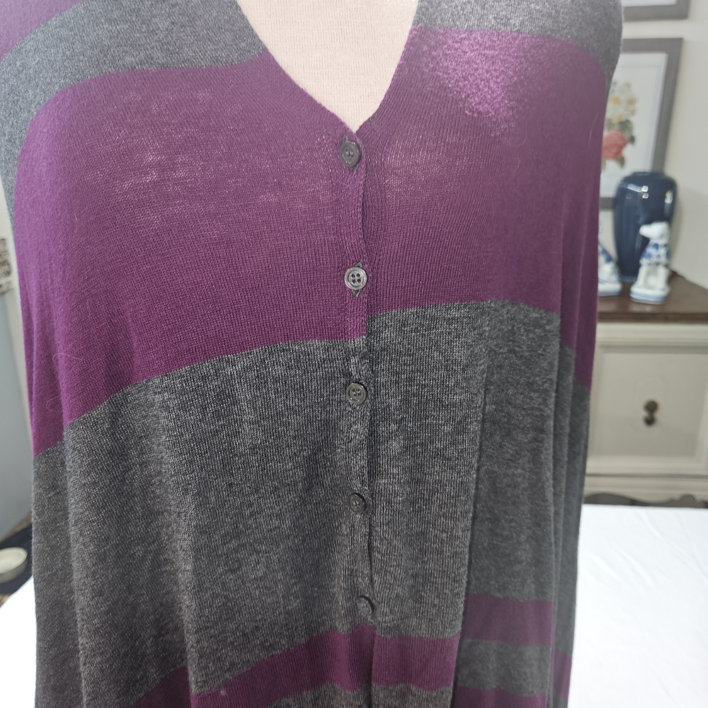 STYLUS Women's Button Front Shawl/wrap Size S/M